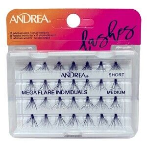 Andrea Mega Flare Individual Lashes, 2 Pack